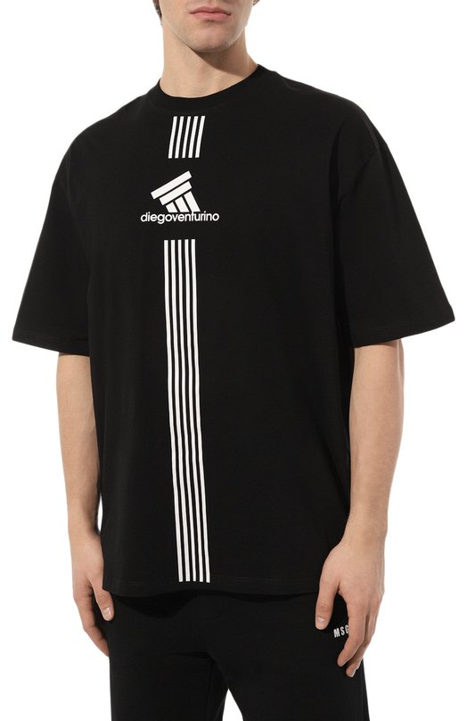 фото Хлопковая футболка diego venturino