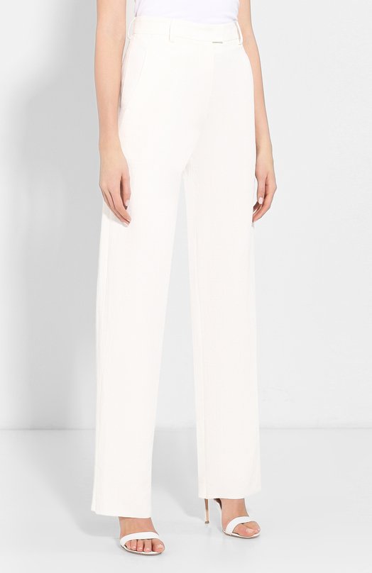 фото Брюки из смеси льна и рами giorgio armani