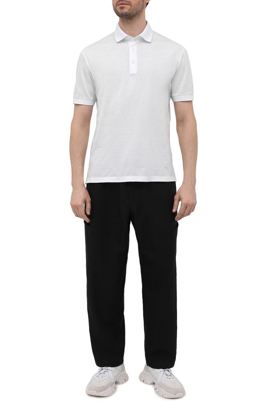 фото Хлопковое поло ermenegildo zegna