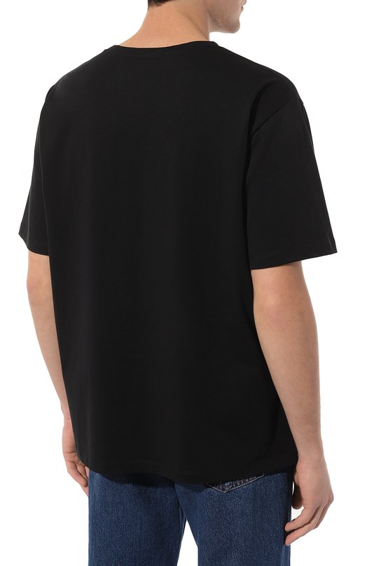 фото Хлопковая футболка balmain