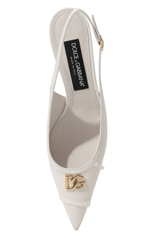 фото Текстильные туфли lollo dolce & gabbana