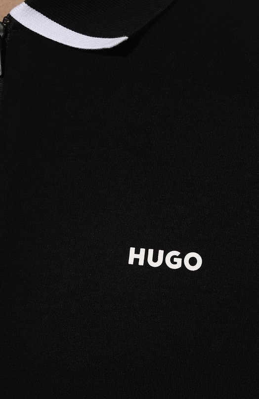 фото Хлопковое поло hugo