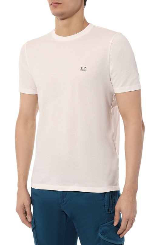 фото Хлопковая футболка c.p. company