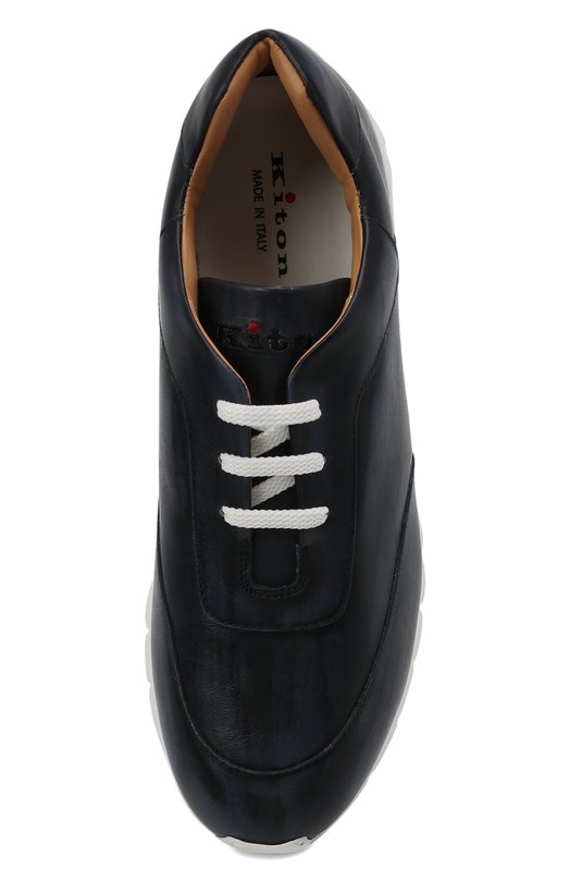 фото Кожаные кроссовки kiton