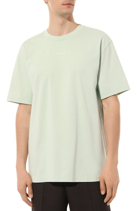 фото Хлопковая футболка rohe