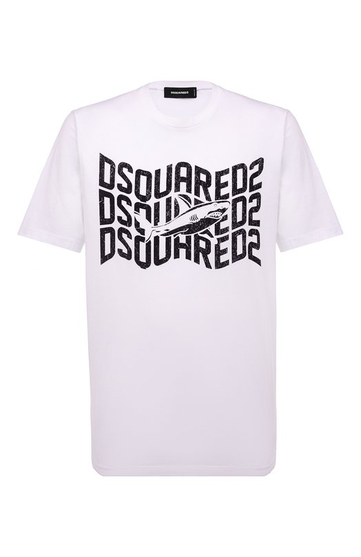 фото Хлопковая футболка dsquared2