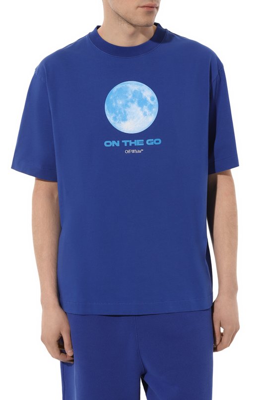 фото Хлопковая футболка off-white