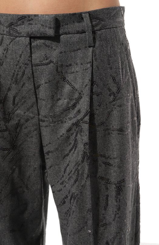 фото Шерстяные брюки brunello cucinelli