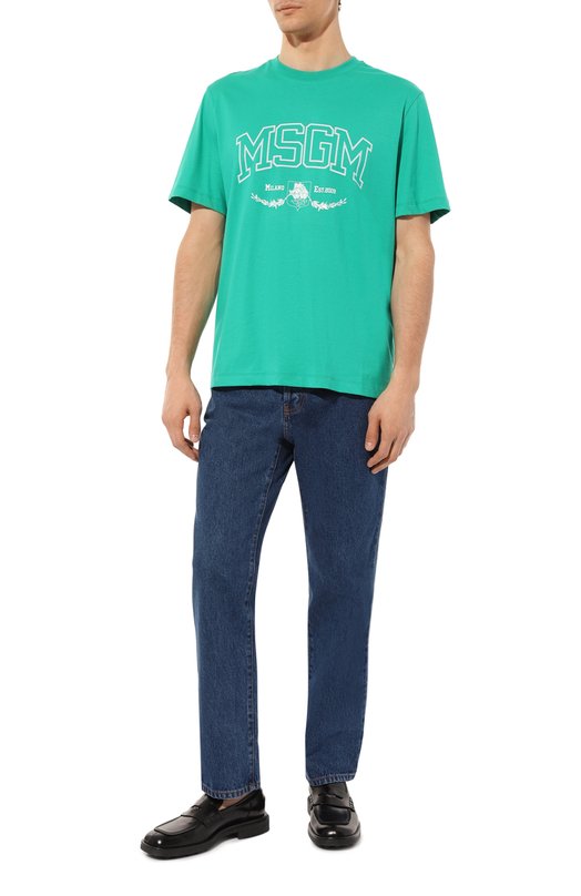 фото Хлопковая футболка msgm