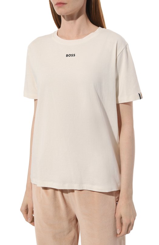 фото Хлопковая футболка boss