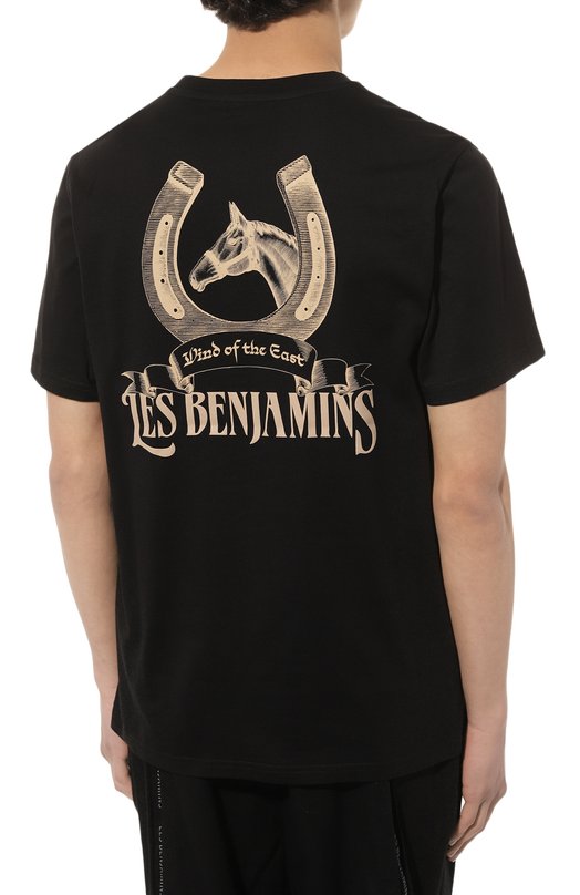 фото Хлопковая футболка les benjamins