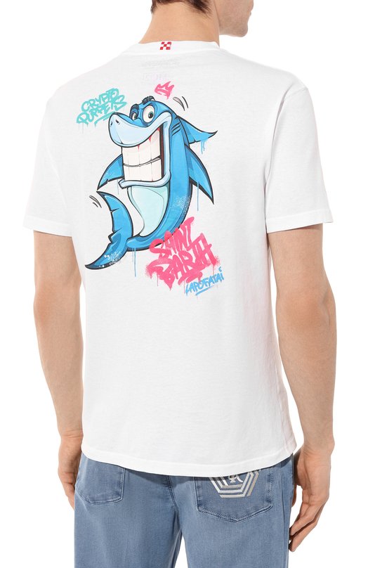 фото Хлопковая футболка crypto puppets x mc2 saint barth mc2 saint barth