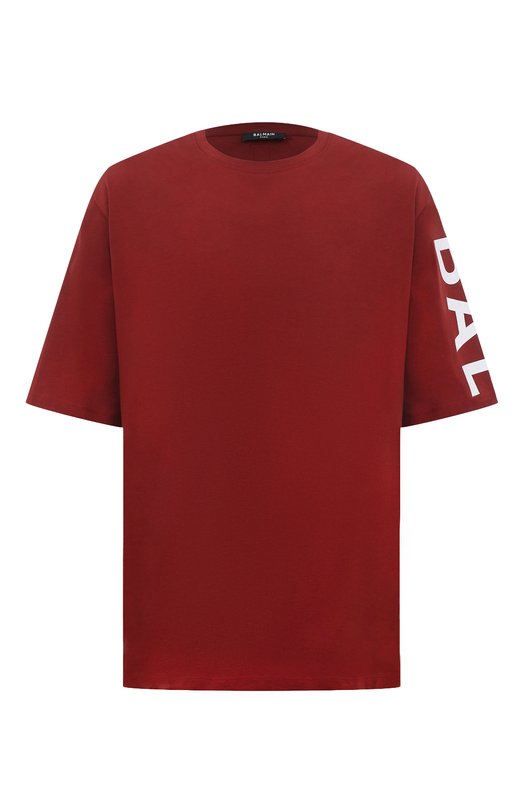 фото Хлопковая футболка balmain