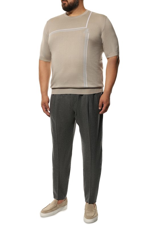 фото Шерстяные брюки brunello cucinelli