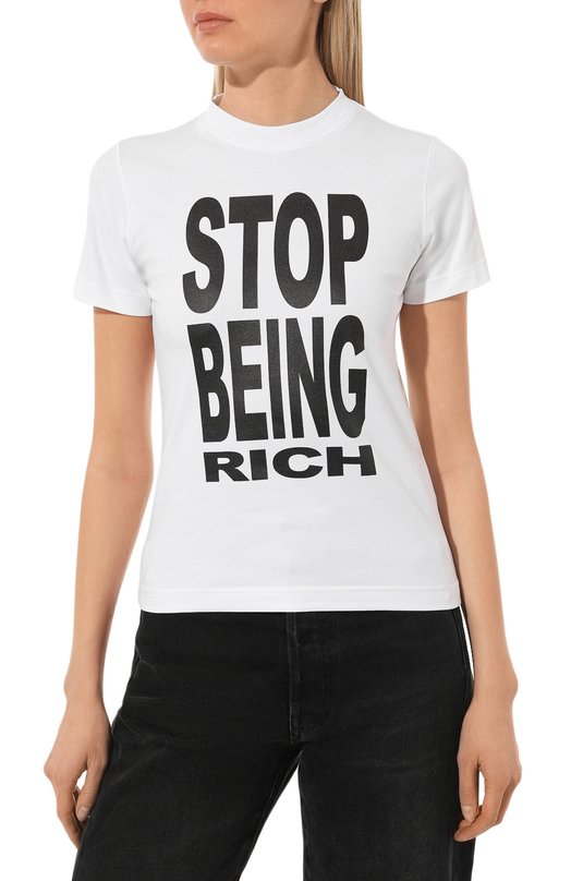 фото Хлопковая футболка vetements