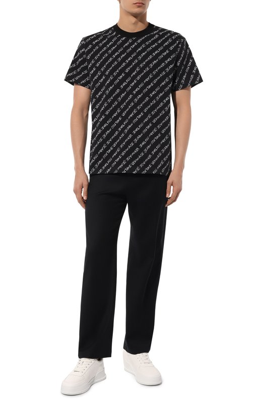 фото Хлопковая футболка versace jeans couture