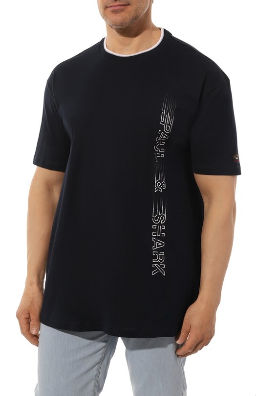 фото Хлопковая футболка paul&shark