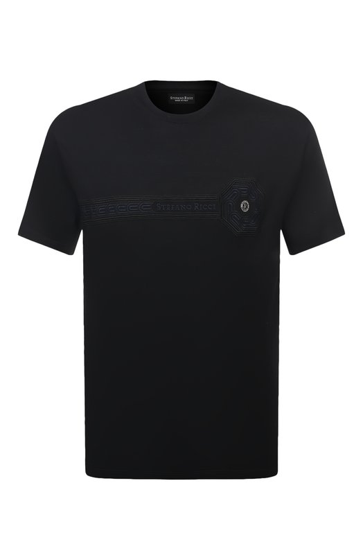 фото Хлопковая футболка stefano ricci