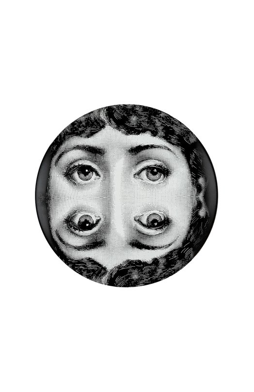 фото Декоративная тарелка tema e variazioni n.20 fornasetti