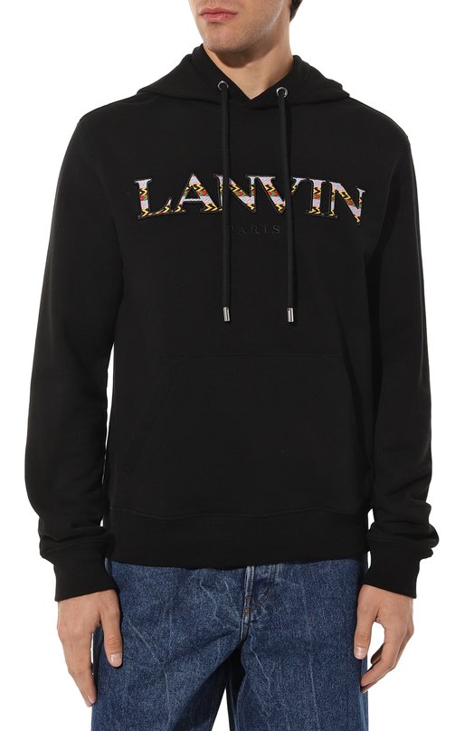 фото Хлопковое худи lanvin