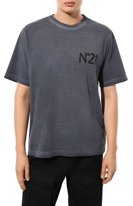 фото Хлопковая футболка n21