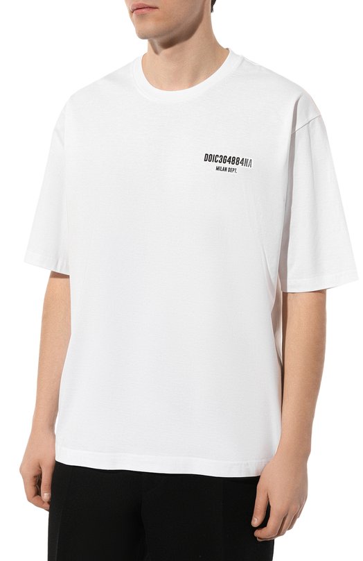 фото Хлопковая футболка dgvib3 dolce & gabbana