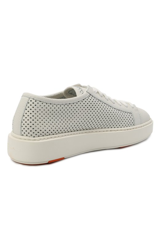 фото Кожаные кеды santoni
