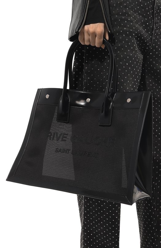 фото Сумка-тоут rive gauche small saint laurent