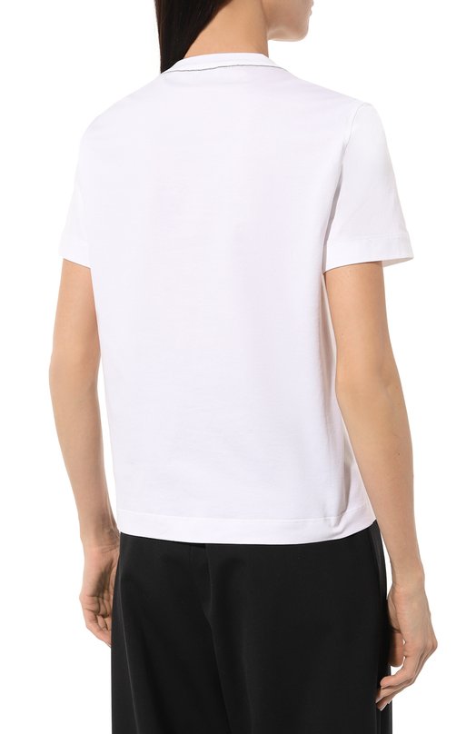 фото Хлопковая футболка brunello cucinelli