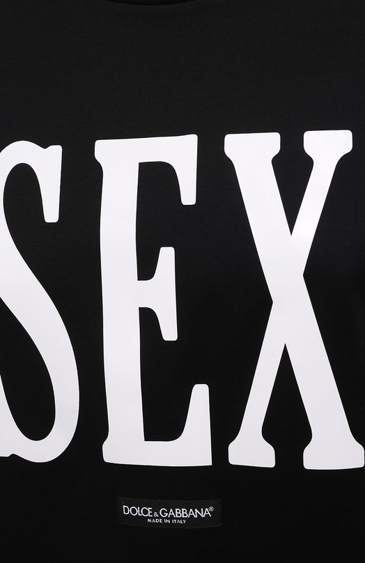 фото Хлопковая футболка dolce & gabbana