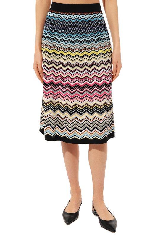 фото Юбка из хлопка и вискозы missoni