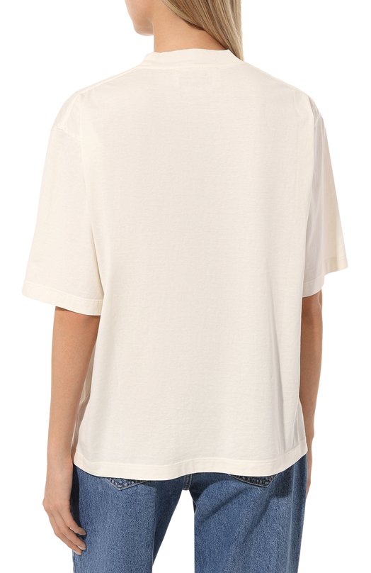 фото Хлопковая футболка marni x no vacancy inn marni