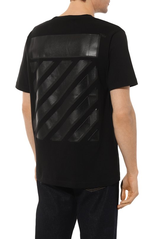 фото Хлопковая футболка off-white