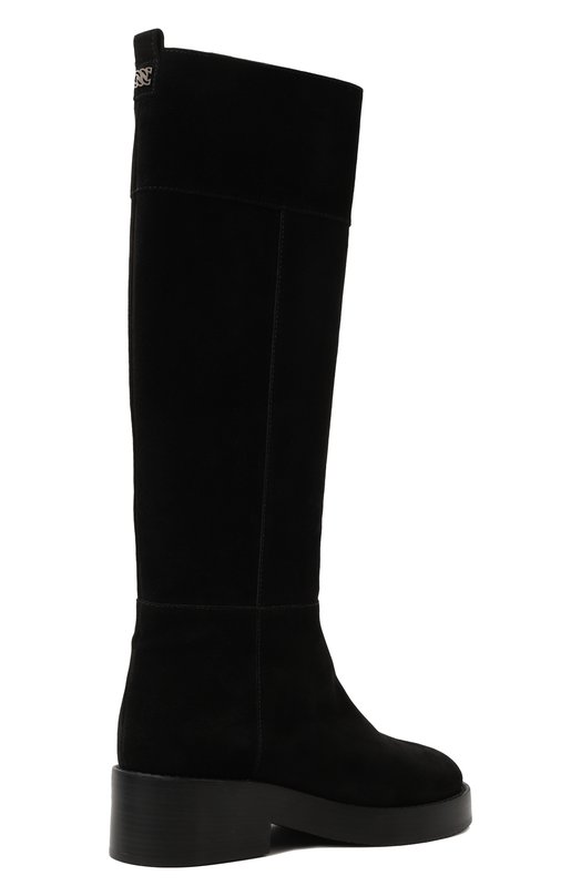 фото Замшевые сапоги casadei