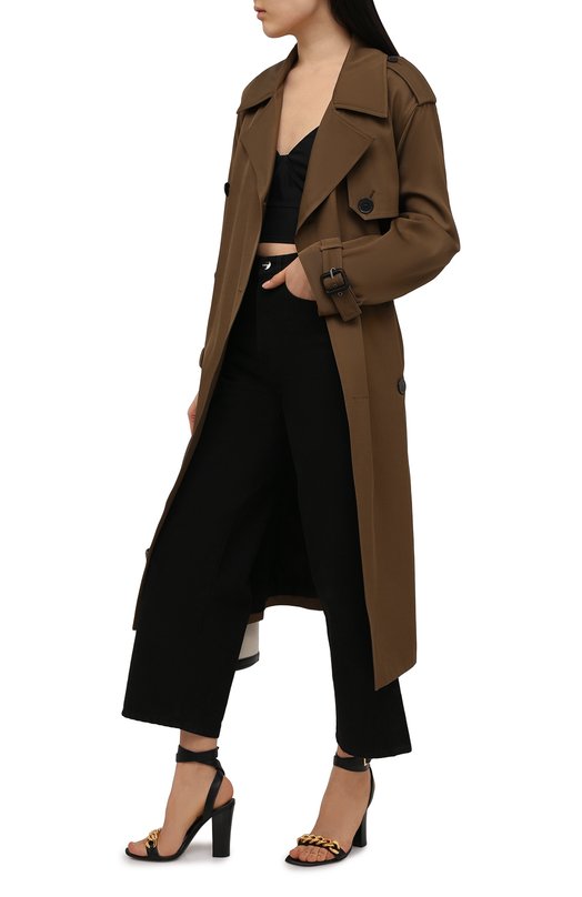 фото Комбинированные босоножки chain tom ford