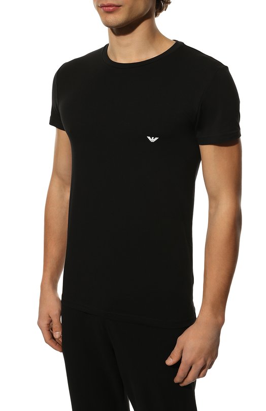 фото Хлопковая футболка emporio armani