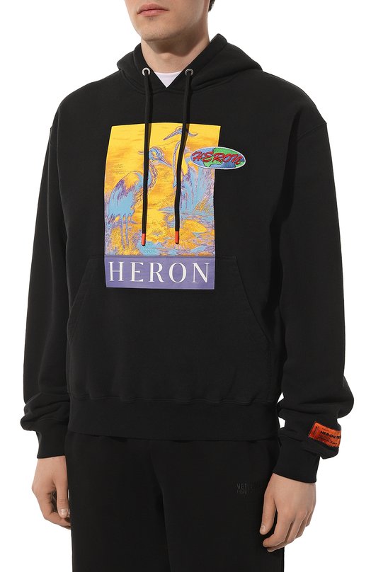 фото Хлопковое худи heron preston