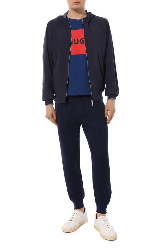 фото Хлопковая футболка hugo