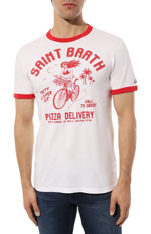 фото Хлопковая футболка mc2 saint barth