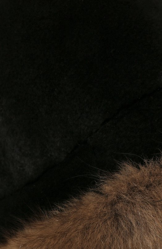 фото Шапка из меха норки и соболя furland