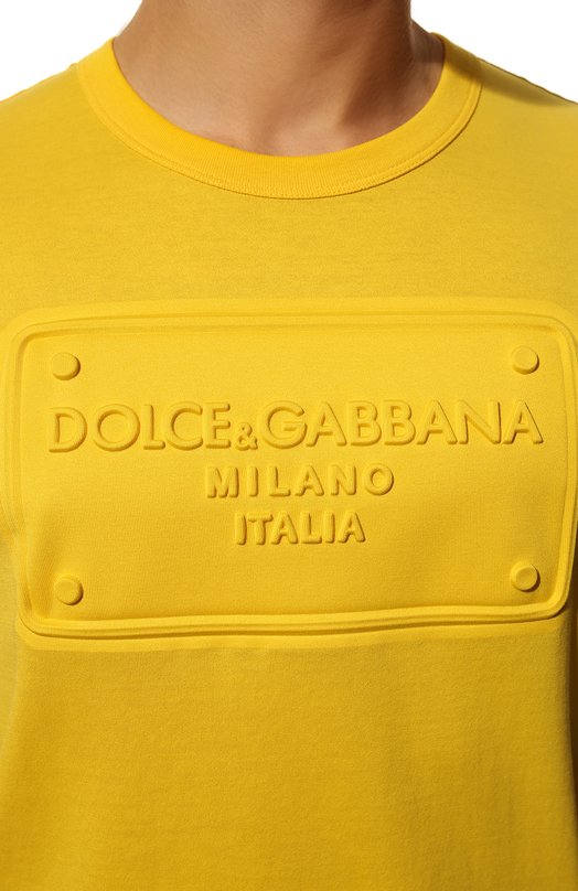 фото Хлопковая футболка dolce & gabbana
