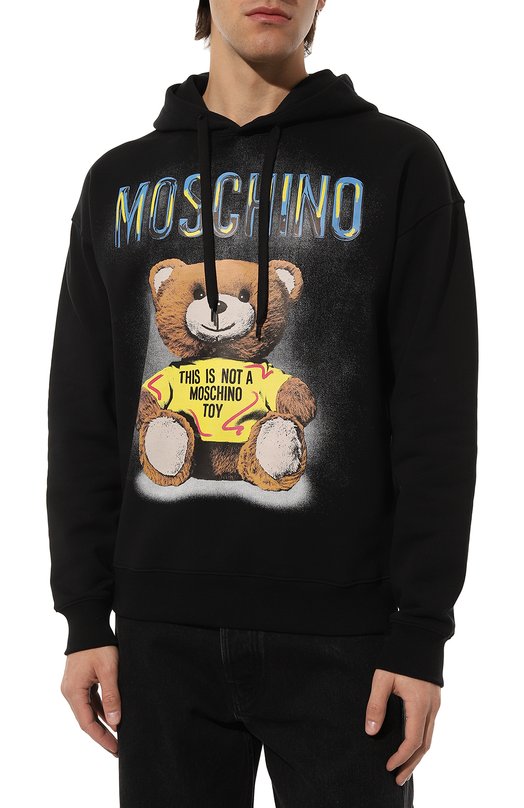 фото Хлопковое худи moschino
