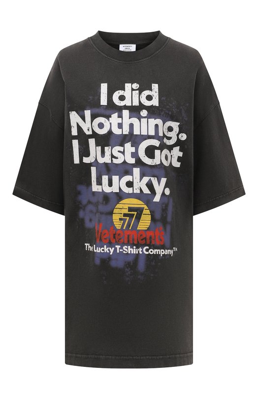 фото Хлопковая футболка vetements