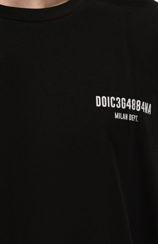 фото Хлопковая футболка dgvib3 dolce & gabbana