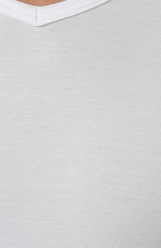 фото Футболка из хлопка и вискозы zimmerli