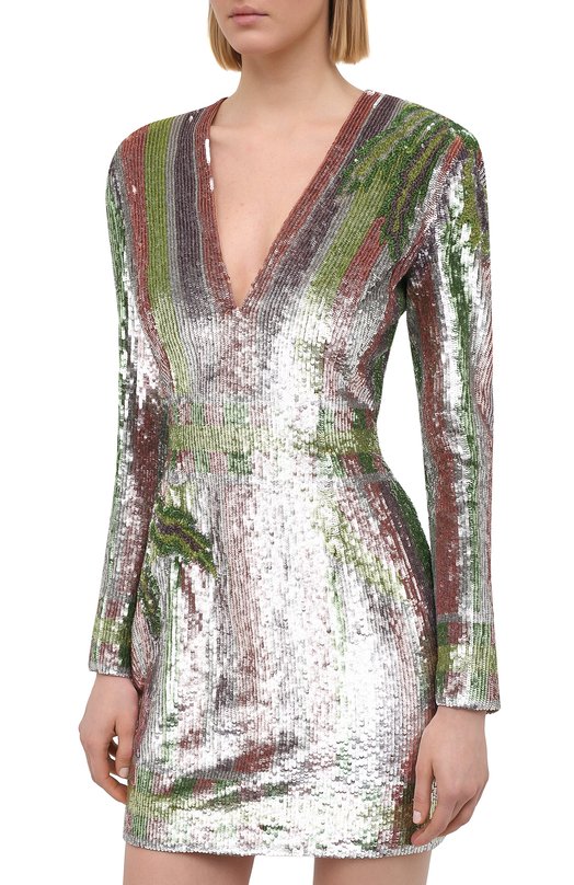 фото Платье с пайетками balmain