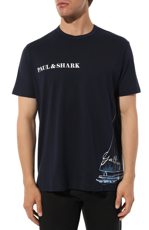 фото Хлопковая футболка paul&shark