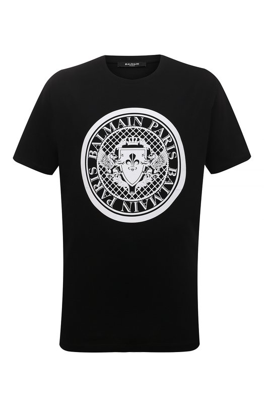 фото Хлопковая футболка balmain