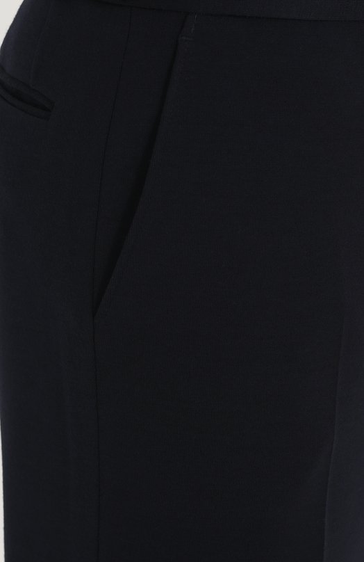 фото Шерстяные брюки прямого кроя brioni
