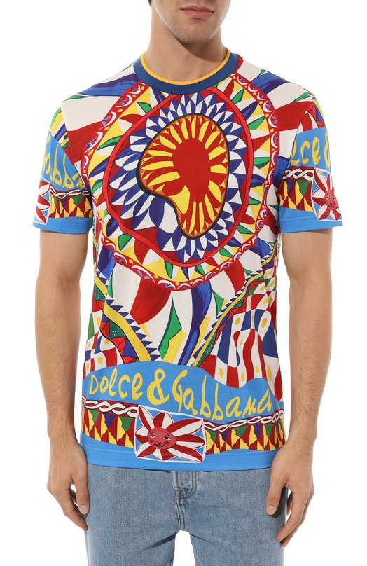 фото Хлопковая футболка dolce & gabbana